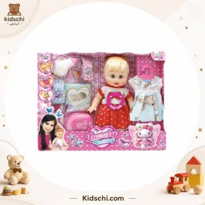 عروسک بی بی با لباس اضافه کد 4444