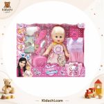 عروسک بی بی با لباس اضافه کد۳۳۳۳