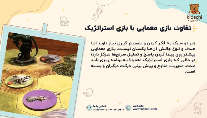 تفاوت بازی معمایی با بازی استراتژیک